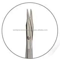 Ciseaux chirurgicaux pour la retrait des sutures à ruban, à pointe fine et courbée, réutilisables, en acier inoxydable, instrument médical manuel