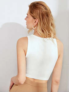 Premium Custom Women Casual Tank <b>Top</b> Manufacturer Breathable Everyday Wear Bulk Wholesale Production - Product Image 6