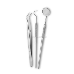 Juego de Exploración Dental de Acero Inoxidable Reutilizable de Alta Calidad, 3 Piezas: Espejo Bucal, Explorador y Pinza. El Mejor Proveedor Mayorista. - Product Image 6