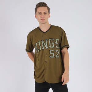 Maillot de baseball pas cher, haute qualité, respirant, 100% polyester, uniforme de baseball américain, nom et numéro personnalisés, unisexe - Product Image 4