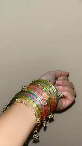 Hit Style Traditional Indian & Pakistani Kashmiri Churiyan <b>Sets</b> Latest Designs Hand Made Kashmiri Churiyan <b>Bangles</b> For Women - Product Image 4