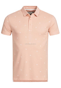 T-shirt polo original 100% coton avec logo personnalisé t-shirt polo pour hommes meilleure vente chaude unique - Product Image 2