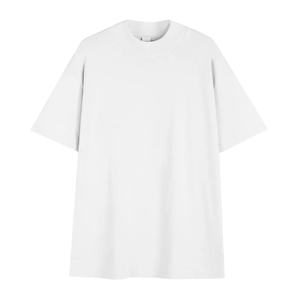 Camiseta casual para hombre, 280g, 100% algodón, cuello redondo ancho, hombros caídos, manga corta, cuello simulado. - Product Image 1