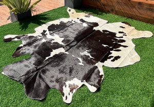 New Trend Cowhide Fur <b>Leather</b> Rugs Hot Sale Rugs for Living Room Large Area Traditional 100 % Cowhide Fur Handmade - Product Image 2