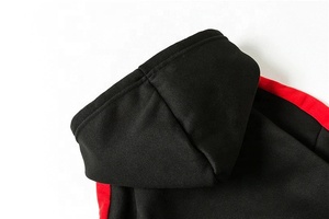 เสื้อฮู้ดผ้าฝ้ายคุณภาพสูงสำหรับผู้ชาย,เสื้อฮู้ดขนแกะแบบเรียบหรูสะพายไหล่ทรงหยดน้ำผ้าฟรีซแบบสตรีทไซส์ใหญ่พิเศษ - Product Image 6