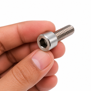 Inner Hexagon Socket Screw Zinc Plated 304 Stainless/Carbon Steel Cylindrical Cup Head <b>Bolt</b> Grade Class 4.8 UNC Thread <b>M3</b>-M12Inn - Product Image 3