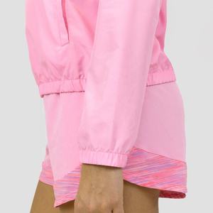Survêtement coupe-vent ample personnalisé pour femme, veste courte légère à col montant et fermeture éclair intégrale - Product Image 3