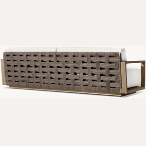 Indoor <b>sofa</b> made of soft foam, good modern design and durable, strong <b>sofa</b> with teak <b>wood</b> <b>frame</b> for two people to sit - Product Image 4