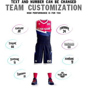 ชุดบาสเก็ตบอล ชุดทีม ชุดกีฬา โลโก้สั่งทำ OEM พิมพ์ลายแบบ Sublimation ชื่อทีมสั่งทำ ผ้าระบายอากาศ ชุดยูนิฟอร์ม - Product Image 5