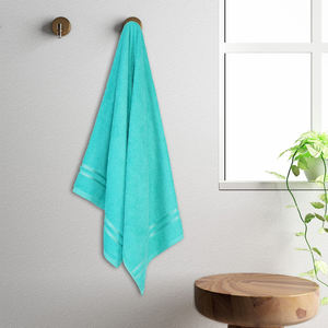 Premium Soft Cotton Custom Logo Microfiber Sports <b>Bath</b> Towel for Gym Fitness Travel Knitted Bathroom Towels Breathable - Product Image 4