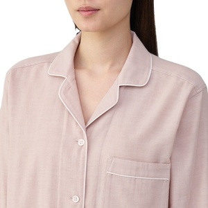 Ensemble de pyjama 2 pièces pour femmes, vêtements de nuit en coton confortables, pantalon à manches longues, style décontracté de luxe pour la maison, respirant pour l'été et le printemps - Product Image 3