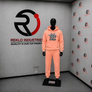 Conjunto de Sudadera con Capucha y Pantalones Deportivos con Estampado Gráfico de Durazno para Hombre, Sudadera Personalizada, Pantalones Jogger, Ropa Deportiva Casual, Venta al Por Mayor - Product Image 3