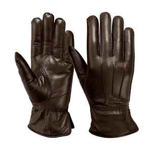 Customized Vintage Racing Sport Driving <b>Gloves</b> Full Finger Cowhide Leather <b>Men</b> <b>Winter</b> Warm Breathable Thermal Eco-Friendly - Product Image 6
