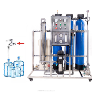 Système de traitement d'eau automatique en acier inoxydable de grande capacité 1000 LPH pour machine de filtration d'eau par osmose inverse industrielle - Product Image 6