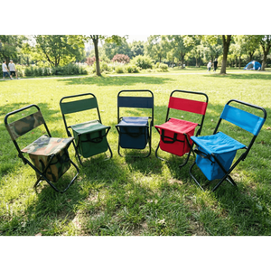 Silla Plegable para Camping con Logotipo Personalizado, Bolsa de Transporte, Impresión Serigráfica, para Regalo Corporativo, Uso en Exteriores, Accesorios de Viaje, MOQ Bajo - Product Image 6