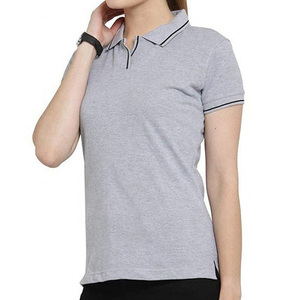 Camisetas Polo Casuales para Mujer a Precio Económico, Más Vendidas, Color Personalizado, Hechas con Material 100% Algodón - Product Image 3
