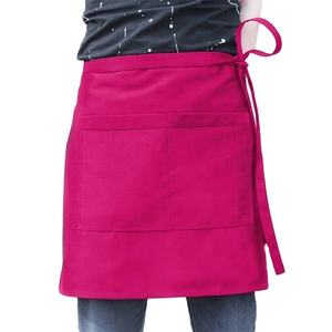 Delantales de cintura para camareras, uniformes de cocina tipo babero en lona y tela de poliéster para chefs y salones - Product Image 1