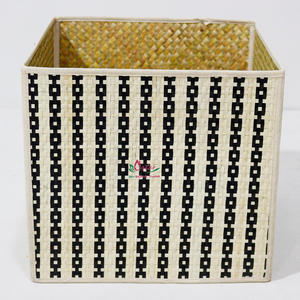 Artex Dong Thap multifunción Flexible hoja de palma sombra caja cestas y cajas de almacenamiento caja de regalo hecha a mano de Vietnam - Product Image 2