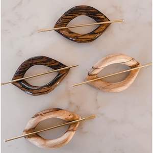 Herramienta de Peinado Ecológica y Sostenible Hecha a Mano, Horquilla y Palo de Madera, Artesanía de Bambú Directo de la Naturaleza - Product Image 6