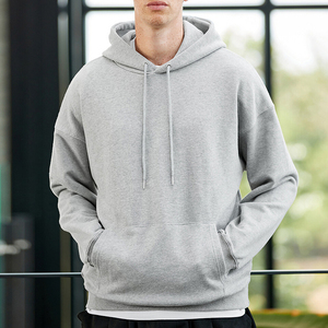 Sweat à capuche tendance pour homme, coupe classique, sur mesure, en polaire respirant et à séchage rapide - Product Image 3