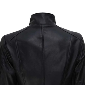 Wholesale Price Women Leather Jacket New Design Top Quality Light Weight Fashion Leather Jacket for Women - Product Image 5