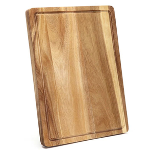 Ensemble de planches à découper en bambou avec rainure pour jus, planche à découper de cuisine, qualité alimentaire, respectueuse de l'environnement, fournisseur OEM, directement de l'usine - Product Image 2