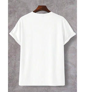 Camiseta de Alta Calidad Premium con Estampado Personalizado, 100% Algodón, Compresión 300g, Tejido de Punto, Cuello Redondo Holgado, Hombros Caídos, Manga Corta, Transpirable - Product Image 2