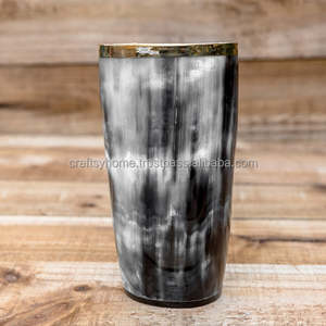 Gafas de cuerno de búhos personalizadas hechas a mano, vidrio Natural con Base de resina y base de madera - Product Image 3