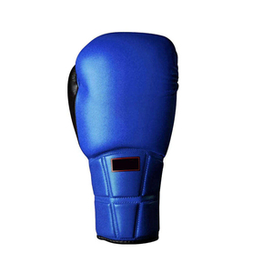 Nuevos Guantes de Boxeo de Cuero Personalizados con Cordones y Agarres, Guantes de Boxeo de Cuero Vacuno de Alta Calidad - Product Image 2