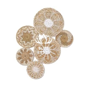 TENDENCIA ACTUAL: Set de Decoración Boho para Pared, Ideal para Acentos de Interiores de Cafeterías y Bandejas Organizadoras Creativas Tejidas a Mano al por Mayor - Product Image 1