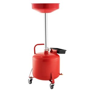 Serbatoio Portatile per Scarico Olio da 8 Galloni con Altezza Imbuto Regolabile, Serbatoio Industriale per Scarico Fluidi, Drenatore Olio su Ruote - Product Image 2