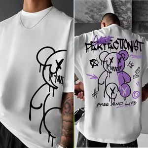 Camiseta de Cuello Redondo para Hombre con Logotipo Personalizado al por Mayor, Impresa, Ecológica, de Secado Rápido, Informal, de Verano, de Manga Corta, Gráfica, Suave y Transpirable - Product Image 1