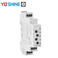 Relais de protection de tension Yoshine YX742S0D1 monophasé DPDT 12-72V AC/DC, protection contre les surtensions et les sous-tensions 5-30% 50/60Hz