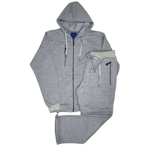Conjunto Deportivo Informal Ligero para Hombre, 100% Algodón, Verano, Lavado Ácido, Estampado, con Capucha - Product Image 3