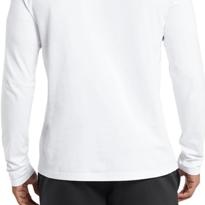 เสื้อยืดแขนยาวผู้ชายทรงปกติ สีขาว เนื้อผ้านุ่ม ระบายอากาศได้ดี เหมาะสำหรับออกกำลังกาย ใส่ลำลอง เล่นกีฬา - Product Image 6
