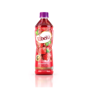 Ribena, Bebida de Frutas con Sabor a Fresa, en Botellas de PET, Popular y en Tendencia, Jugo de Frutas Natural con Puré de Bayas Frescas y Orgánicas - Product Image 1