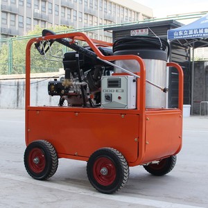 Nouvelle nettoyeuse haute pression diesel 13,5 CV PowerShot 4000 PSI 4 GPM à eau chauffante très demandée, Ciseaux à cheveux - Product Image 2