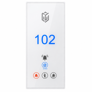 Hotel Corridor Panel with RFID Card Reader, Capacitive <b>Touch</b> DND MMR Bell Indicator Panel for Hotel Automation – FD-HCP-RNVCR SA - Product Image 5