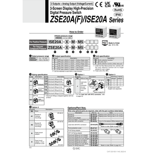 Interruptor de presión digital SMC Pneumatics, - Product Image 2
