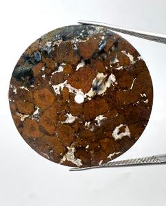 หน้าปัดนาฬิกา A K Gems Pietersite รุ่น ETH-10287 ขนาด 35 มม. ขัดเงาด้านเดียว รูปทรงกลม สำหรับงานทำนาฬิกา ผลิตในรัฐราชสถาน - Product Image 5