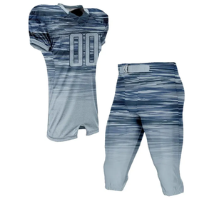 Concevez votre propre uniforme de football américain respirant et de haute qualité, avec un prix uniforme pour l'international à 100 %. - Product Image 1
