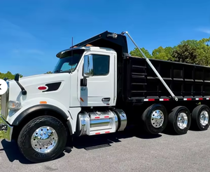 Affordable Truck 2017 PeterbiltT 567 Tri Axle Used Dump Truck - 6 Speed Allisonn Rds Automatic, 17' Dump READY To SHIP Worldwide - Product Image 2