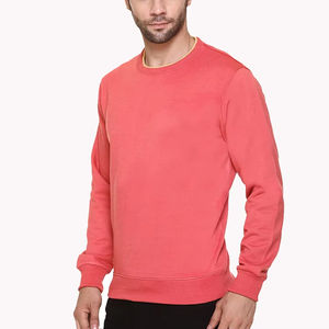 Sudadera de Último Diseño 2025 para Hombre, Cuello Redondo, 100% Algodón, Manga Larga, Forro Sherpa Completo, Bordada, Invierno, MOQ Bajo - Product Image 4
