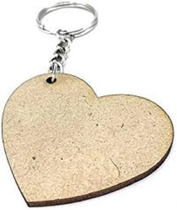 <b>Wooden</b> Handicrafts <b>Blank</b> <b>Wooden</b> Key Chain from india f s international - Product Image 5