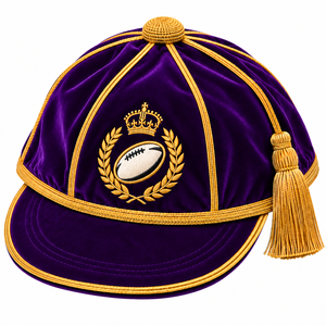 Casquette d'honneur de rugby personnalisée |   Casquette de sport de rugby brodée |   Casquette de championnat Team Honor |   Casquette de baseball athlétique réglable - Product Image 6