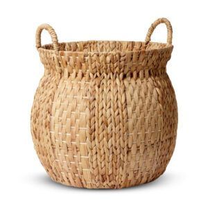 Ensemble de paniers en jacinthe d'eau tressés à la main, écologiques, pour la décoration de la maison, Vietnam - Product Image 6