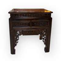 Mesa de Altar Moderna Pequeña de Madera Chiuliu, Diseño Duradero, Modelo Tam Viet A75, No Plegable, Origen Vietnam