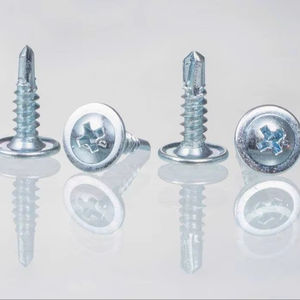 Vis autoperceuse à tête aile M5x20 zinguée pour applications de connexion de cadres métalliques - Product Image 1