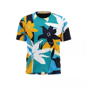 Nueva camiseta personalizada 100% algodón/bambú/fibra para hombre al por mayor, informal lisa con impresión Digital del logotipo de su marca - Product Image 4