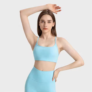 Ropa deportiva transpirable de alto impacto para yoga y gimnasio, sujetador acolchado para mujer, precio al por mayor, OEM, precio económico, personalización. - Product Image 4